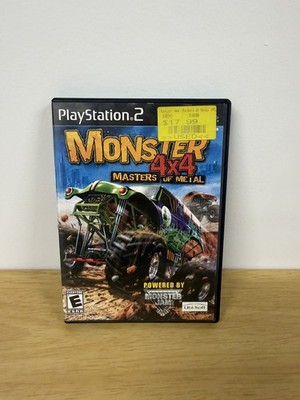 Monster 4x4 Masters of Metal Sony PS2 PlayStation 2 Complete Ubisoft Racing Game