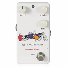 Animals Pedal Push & Pull Distortion Effects Pedal