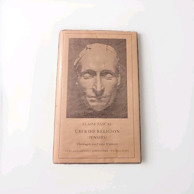 Blaise Pascal Über die Religion (Pensees) (1963), seltene Erstausgabe, sehr gut