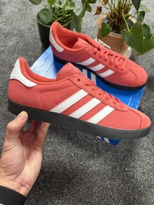adidas gazelle silver green womens ROCCO TRAINERS