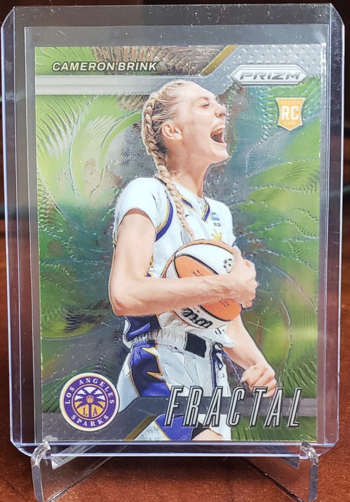 2024 Panini Prizm WNBA - Fractal Cameron Brink #5 (RC)