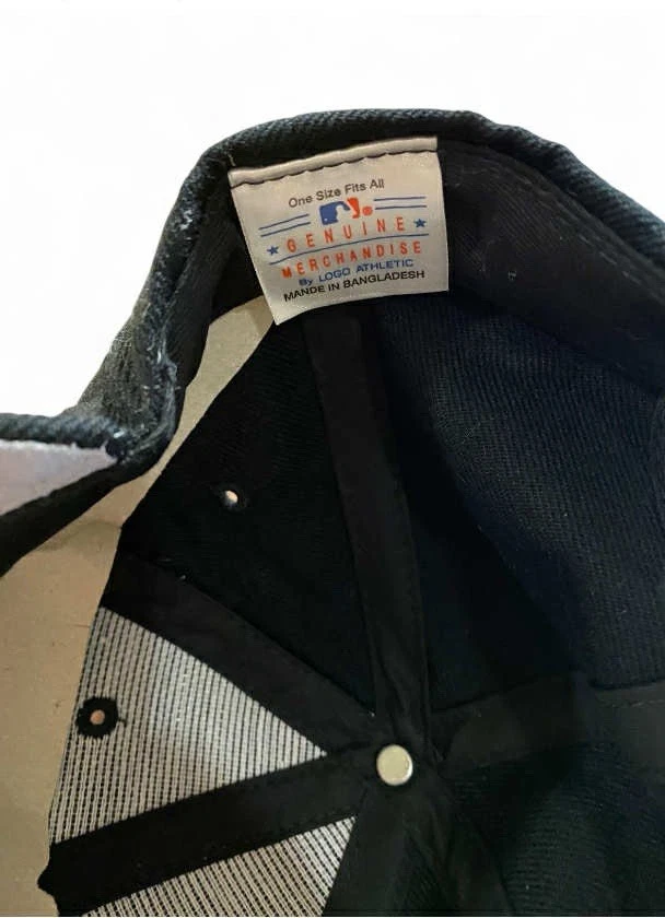 Boné Snapback Vintage Pittsburgh Pirates Puma Anos 90 Mistura de Lã Novo com etiquetas - Imagem 4 de 4