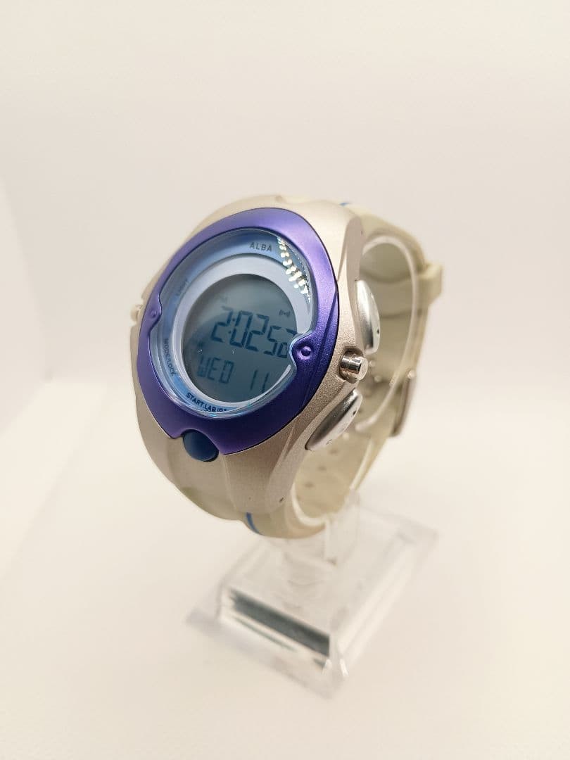 Quartz W561-0AAO SEIKO Working ALBA Men’s Watch Digital Used - vintagewatches.pk