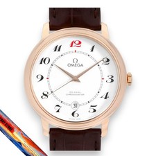 Omega De Ville Prestige CoAxial 50th Anniversary Enamel Dial Watch