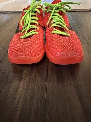 Nike Kobe 6 Protro Reverse Grinch (GS) Men's/Boys Size 5.5Y