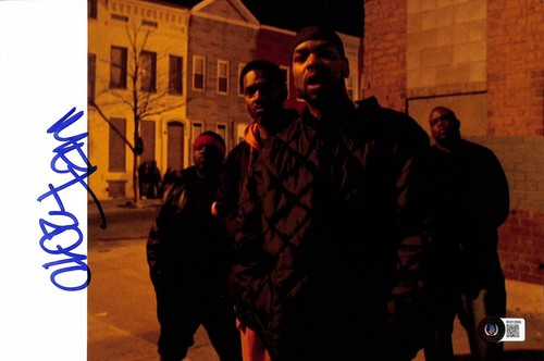 Method Man The Wire Signed 8x10 Photograph BECKETT