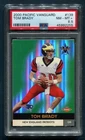 2000 Pacific Vanguard Tom Brady RC 10/762 PSA 8.5 NM-MT+ COLLEGE NUMBER