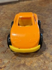Vintage American Plastic Toys Inc Car #1537 Made in USA Colorful
