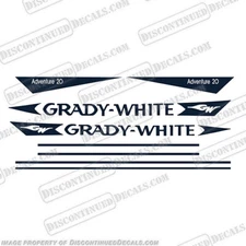 Fits Grady White Adventure 20 Decal Kit