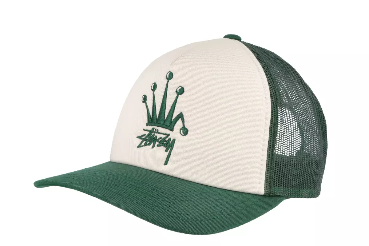 Stussy CROWN STOCK TRUCKER CAP Forest