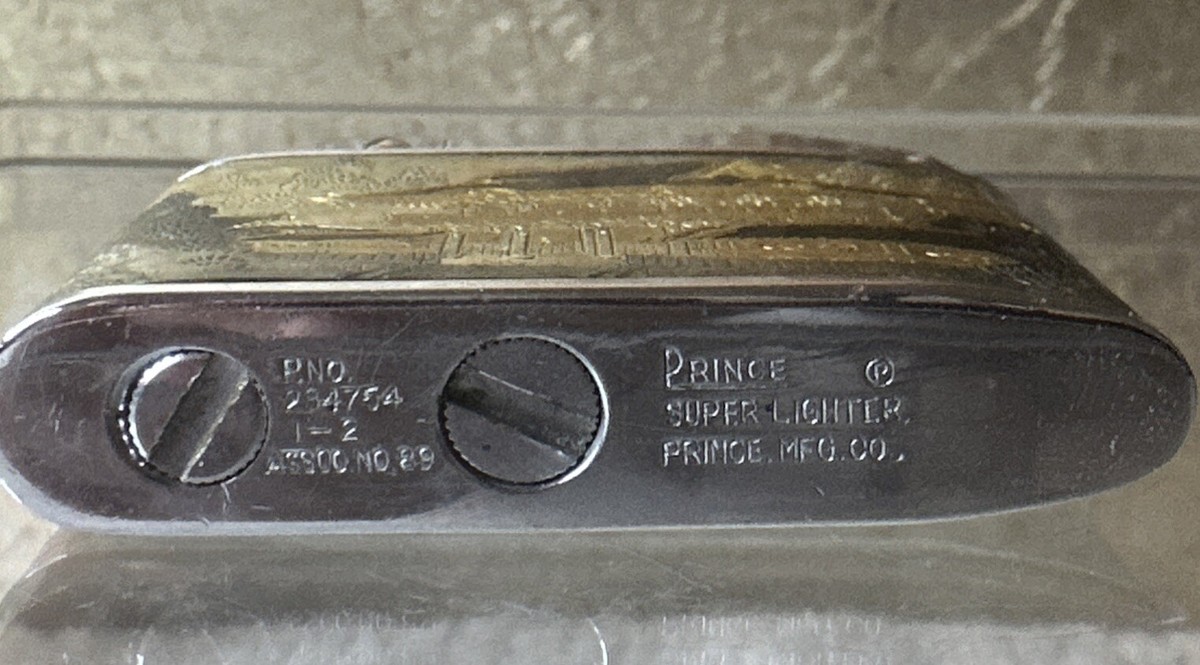 Collectible Prince Super Lighter PND. 234754 Silver Gold Toned | eBay