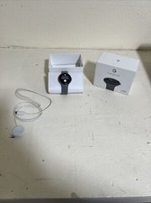 Google Pixel Watch GWT9R 41mm WiFi  LTE GSM Unlocked Silver Case Gray Band Used