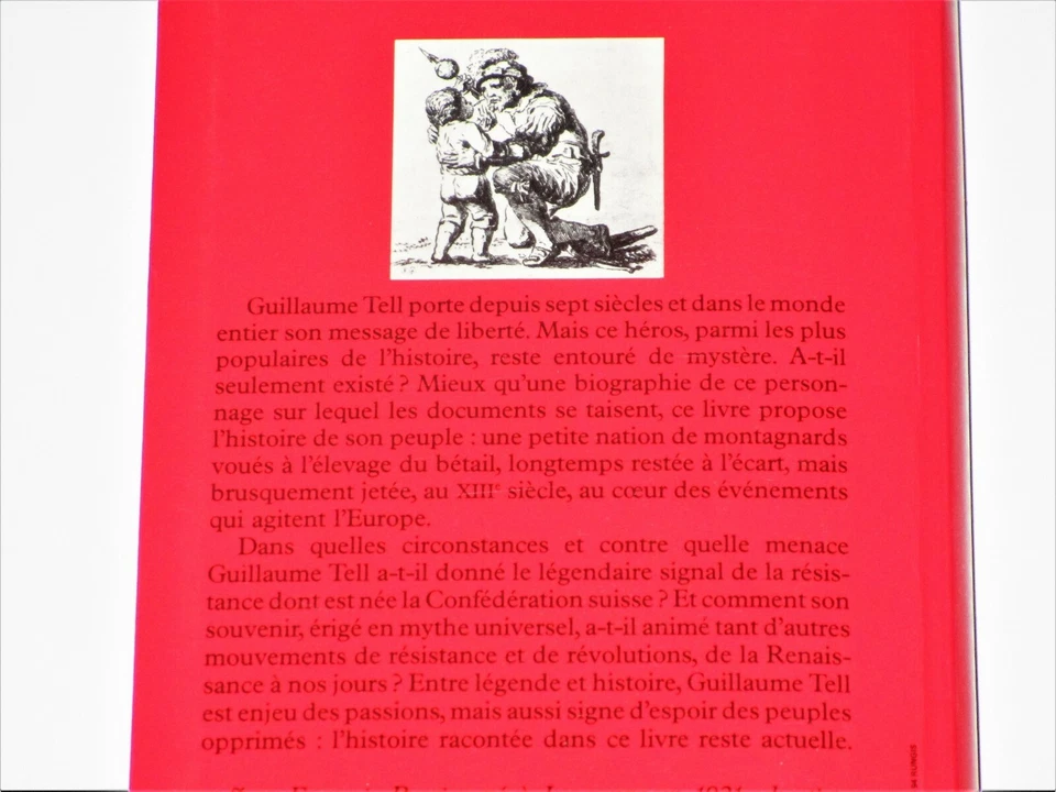 Guillaume Tell Héros légendaire de la Suisse Bailli Gessler Arbalète Pomme - Photo 2/4