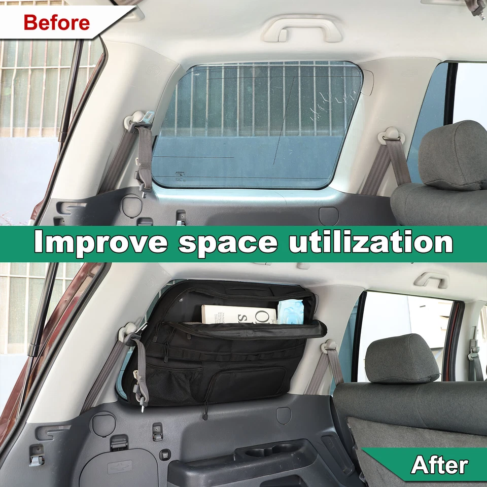 Органайзер карман багажник сумка для хранения со стороны заднего стекла со стороны водителя для Honda Pilot 2008 - Изображение 4 из 4