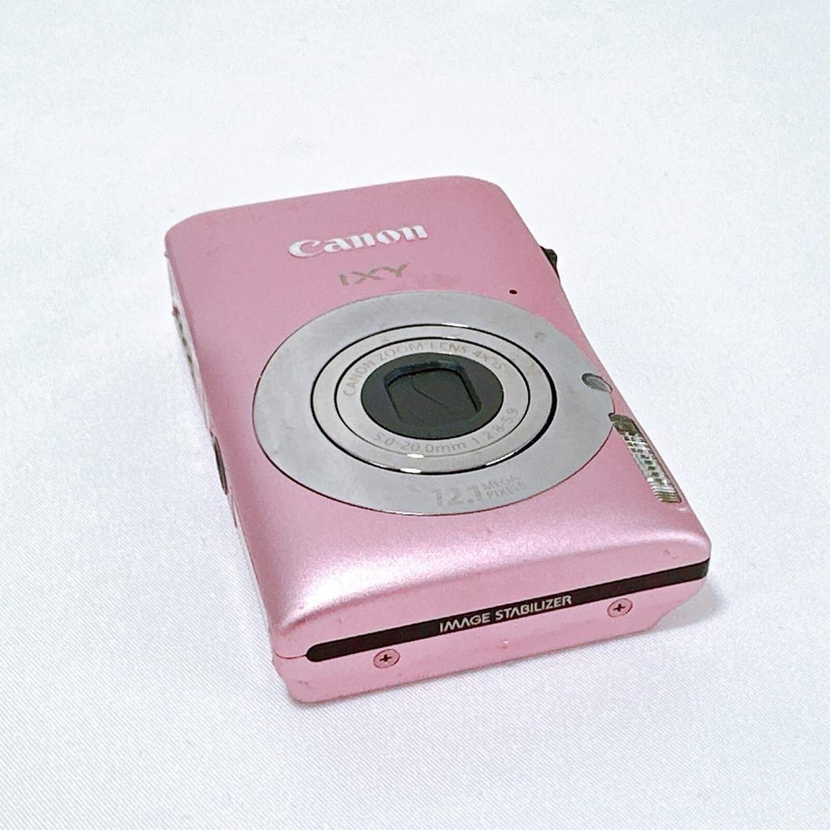 Canon IXY 200F Pink Compact Digital Camera Zoom Lens USED | eBay