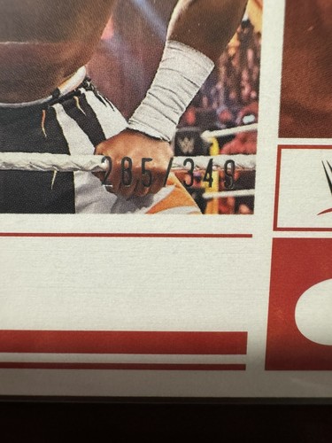 Panini Chronicles WWE 2023 - Rosa #3 Apollo Crews/349 - Imagen 3 de 3