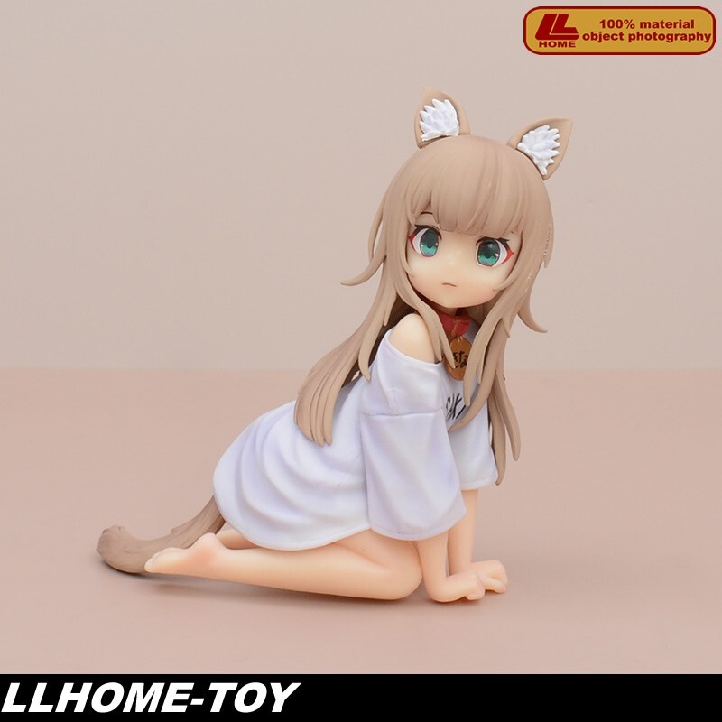 アクセサリー kinako Anime Character Kinako Cute Cat Girl Kneeling Figure Toy Gift