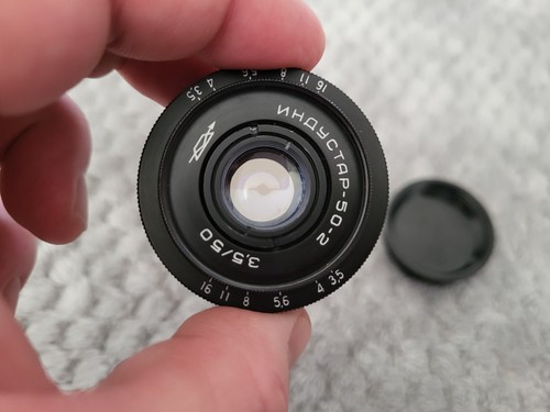 Vintage Lens INDUSTAR 50-2 (3.5/50 mm) USSR SOVIET - Picture 9 of 14