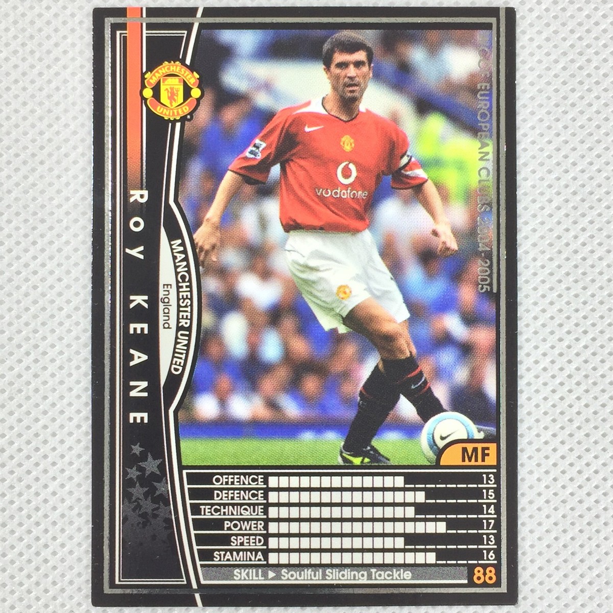 Panini WCCF 2004-05 Roy Keane Manchester United 058 Ireland Japan 