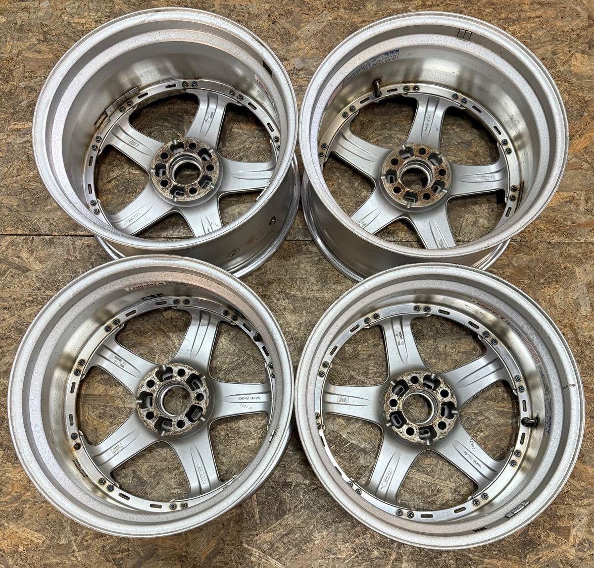 M様売約　超希少18インチRAYS VOLK GT-C 5h-114.3 Yahoo!オークション -「rays gt-c 18」(タイヤ、ホイール) の