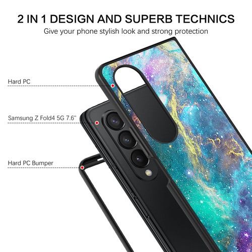 For Samsung Galaxy Z Flip 3 / Fold 3 5G Case Shockproof Hybrid Slim Phone Cover - Photo 25 sur 25