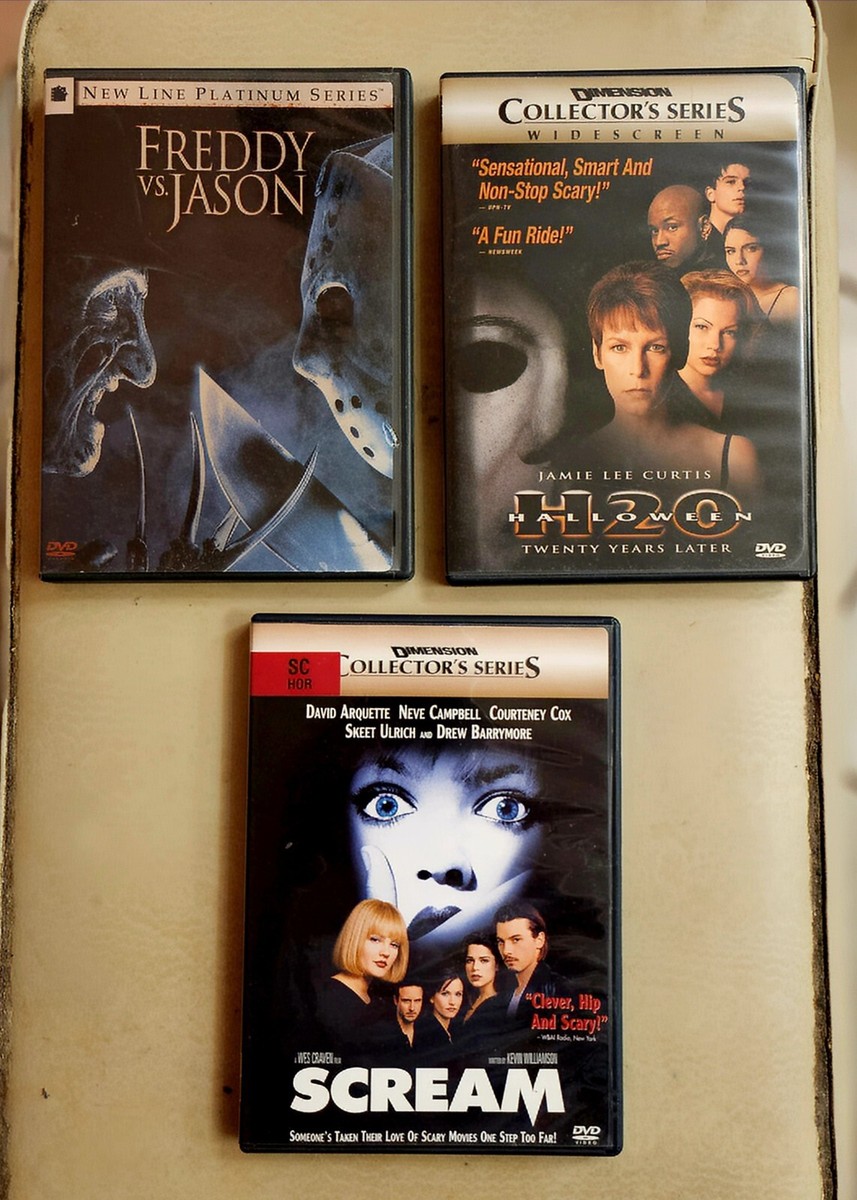 SCREAM【CD＋DVD】 Scream 1996 (Dimension Collector's Series) Halloween:H20 Freddy vs