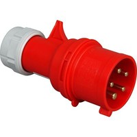 Kopp Cee-Stecker Mit Kurzer EinfüHrungstüLle 5-Polig 32A Steckdose Wandstecker