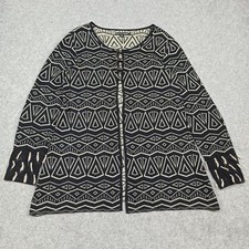 Cardigan Gudrun Sjoden Taille S Cachemire Coton Bio Tricot Toggle Aztec Petit