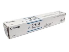 Canon GPR-58 Original Toner Cartridge - Cyan - Laser - 18000 Pages - 1 Each