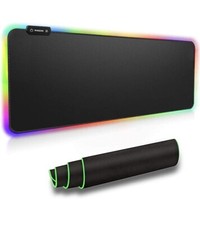 mouse Mat Thick Foldable Waterproof Large Very Smooth 7 Light Colors Anti Fray