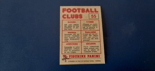 Figurine Panini Football Clubs 1975 con velina - Scegli dall'elenco - Zdjęcie 81 z 421