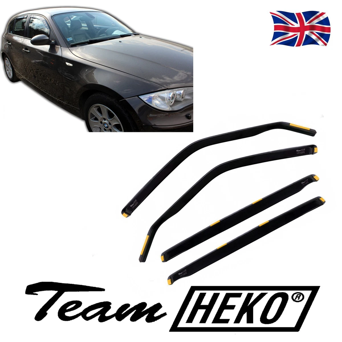Heko wind deflectors bmw 1 series deals