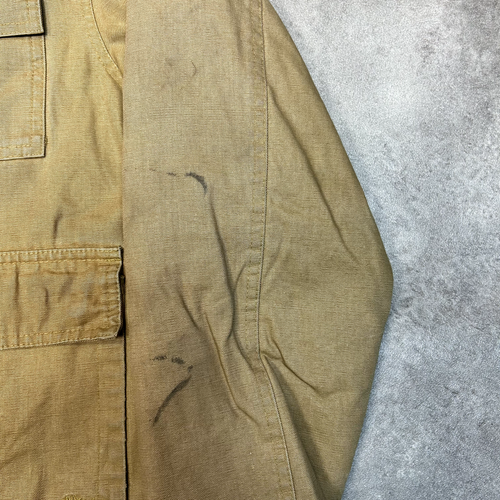 Timberland Chore Jacket Mens XS Vintage Weather Gear Full Zip Barn Coat, Beige - Picture 7 of 12