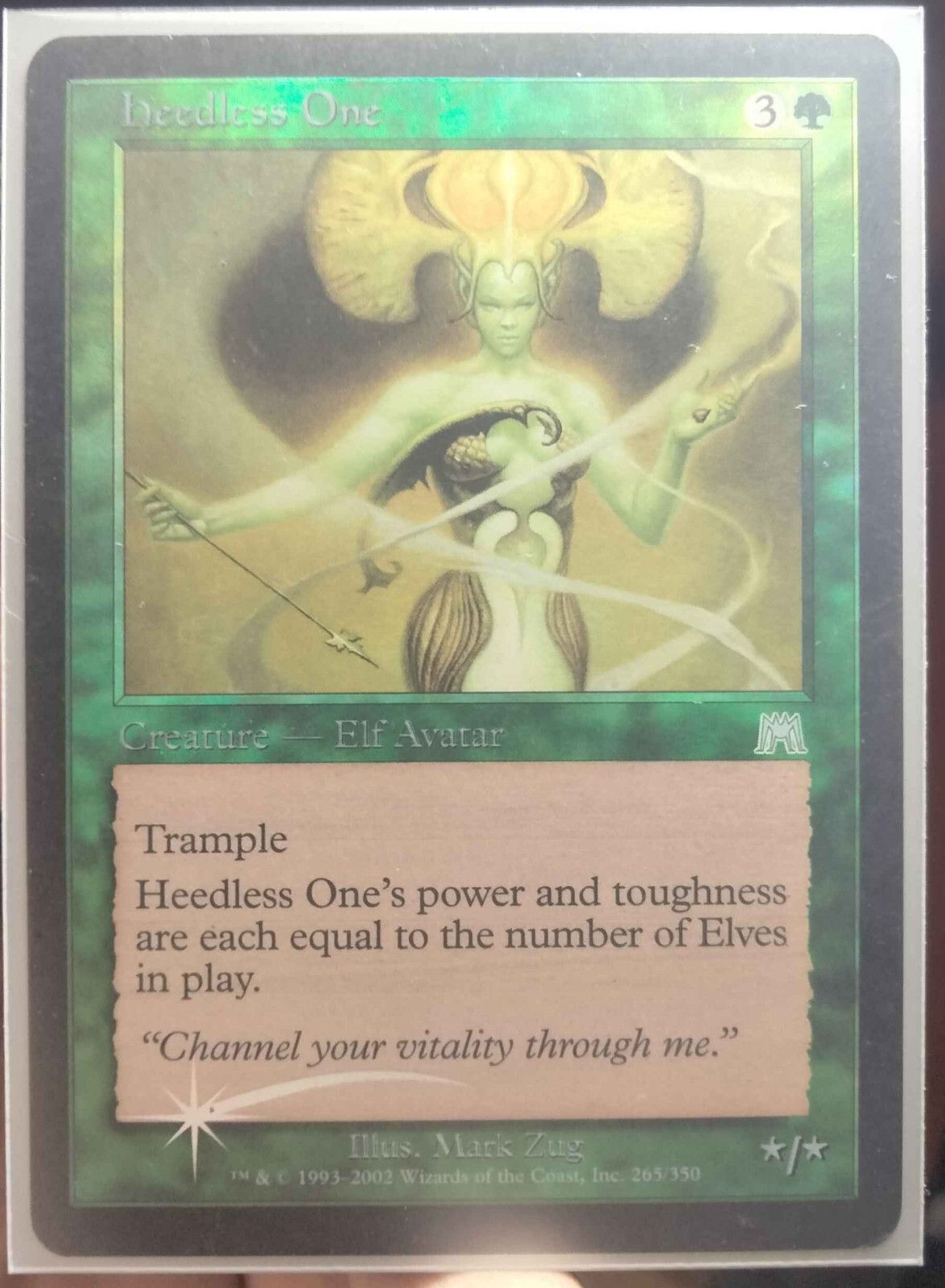 MTG - Heedless One Onslaught Foil - nm/lp