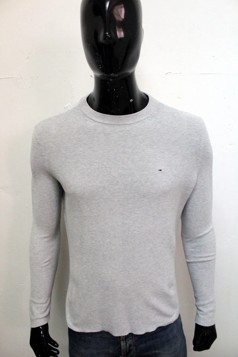 Tommy hilfiger on sale grey sweater
