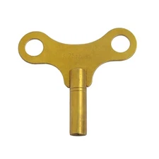 Brass Replacement Clock Key For Key Wind Clocks Size 10 / 4.75 mm  - Clock Parts