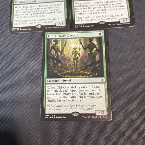 Old-Growth Dryads Mtg Magic the Gathering Rare 199/279 Ixalan 3 - Picture 2 of 7