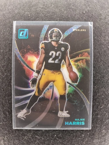 2022 Panini Clearly Donruss Football, Najee Harris #NM-11, Night Moves 1/1