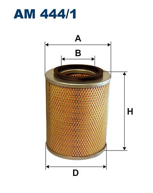 LUFTFILTER FÜR DEUTZ-FAHR FENDT FILTRON AM 444/1 - Bild 2 von 4
