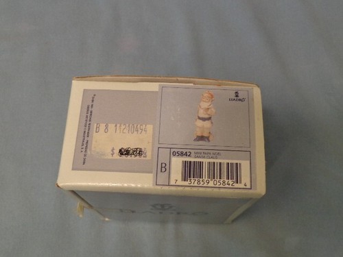 Lladro Weihnachtsmann - Mini Papa Noel - 1990 Ornament #5842 Retired - im Original - Bild 7 von 8