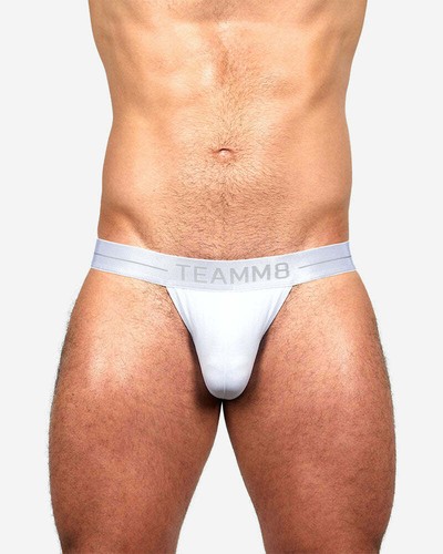 ICON Sport Briefs TEAMM8 Micro-Modal Tela Secado Rápido Brief Blanco 24 - Imagen 6 de 7