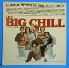 THE BIG CHILL ORIGINAL SOUNDTRACK LP  1983 VARIOUS NICE CONDITION! VG/VG+!!A