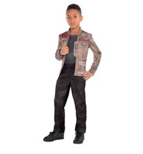 Star Wars: The Force Awakens Finn Child Large 12-14 Costume Jumpsuit w/jacket