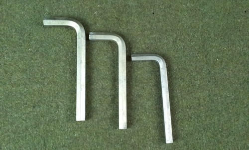 Snap On 3pc Hex Key Set 7,8,9mm Used - Picture 3 of 3