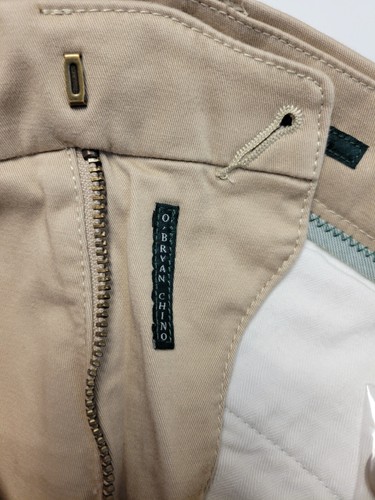 $138 New DUCK HEAD O'Bryan Organic Cotton Chino Pants Men 32x32 Safari Beige 32 - Picture 8 of 8