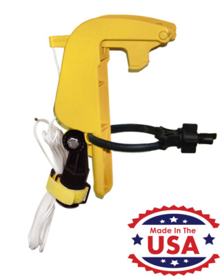 Gotcha Sprayer Pro Extension Pole Adapter.  Trigger Wasp Spray, Tree Prune Spray