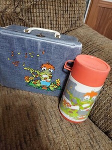 Vintage Plastic Lunch Boxes with Thermos | eBay