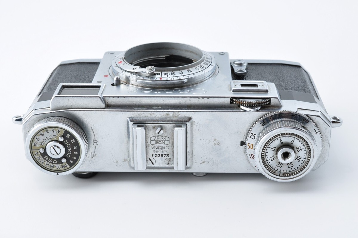 Exc+++++】Contax Zeiss Ikon IIa Black Dial Film Camera