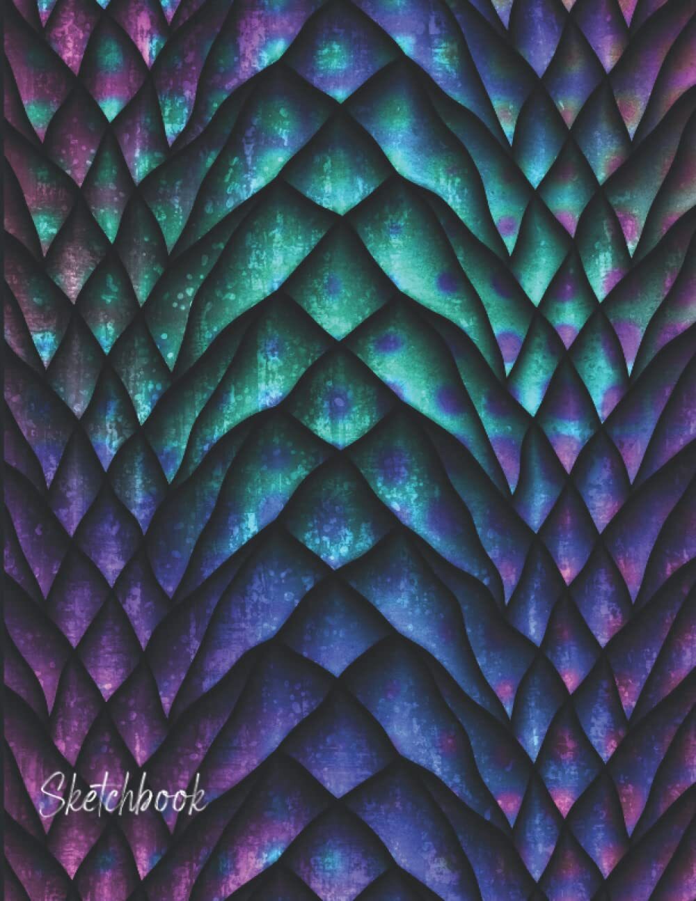 Dragon Sketchbook - Blank Drawing Notebook for Doodling & Journaling