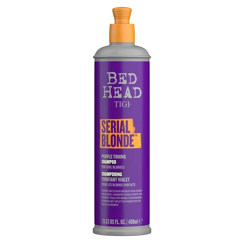 Shampoo Antigiallo TIGI BED HEAD Serial Blonde Purple Toning 400ml - Photo 1/1